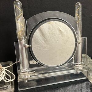 Elegant Silver Vanity Mirror